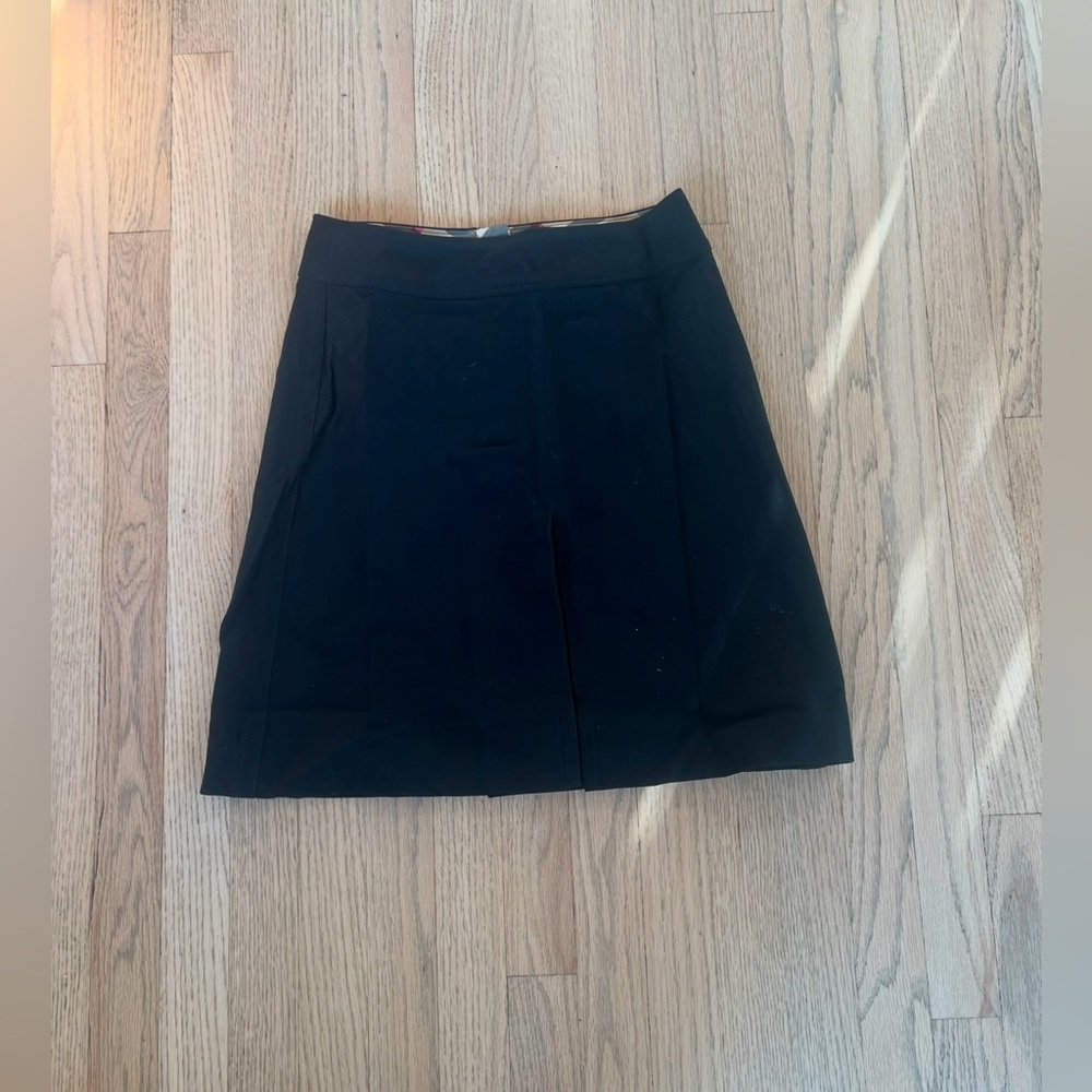 Burberry Pleat Front Skirt Size S
